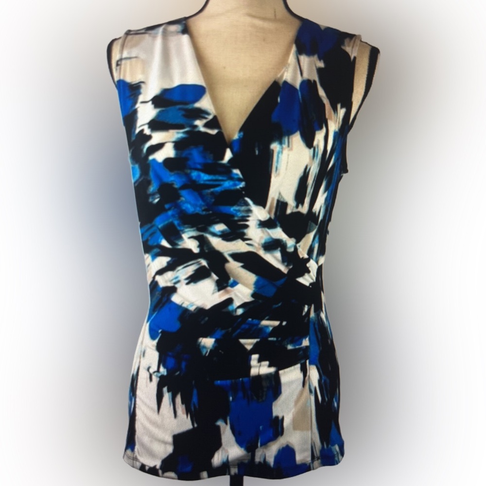 DKNY Sleeveless Foral Tunic. Excellent condition